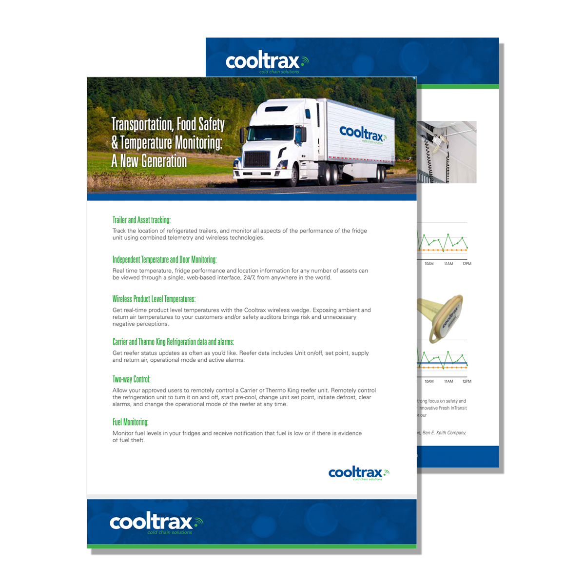 Cold Chain Food Safety Transportation and Food Safety Brochure